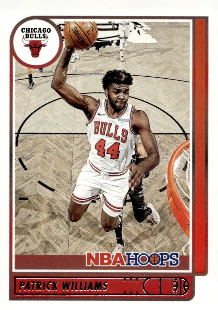 2021-22 NBA Hoops #45 Patrick Williams (front)