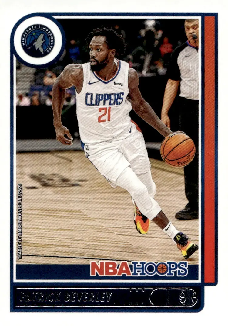 2021-22 NBA Hoops #126 Patrick Beverley (front)