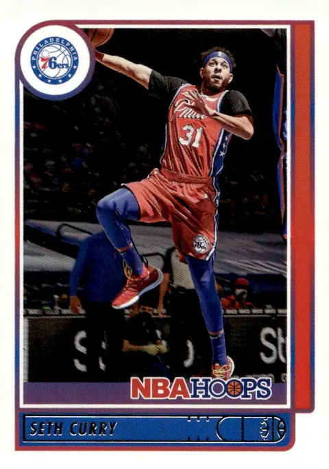 2021-22 NBA Hoops #37 Seth Curry