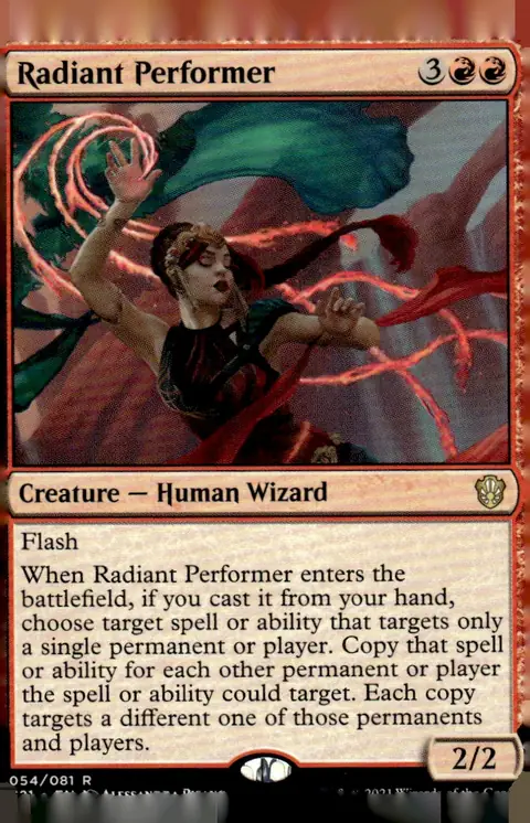 2021 Magic: The Gathering — Commander 2021 (C21) #054/081 Radiant Performer
