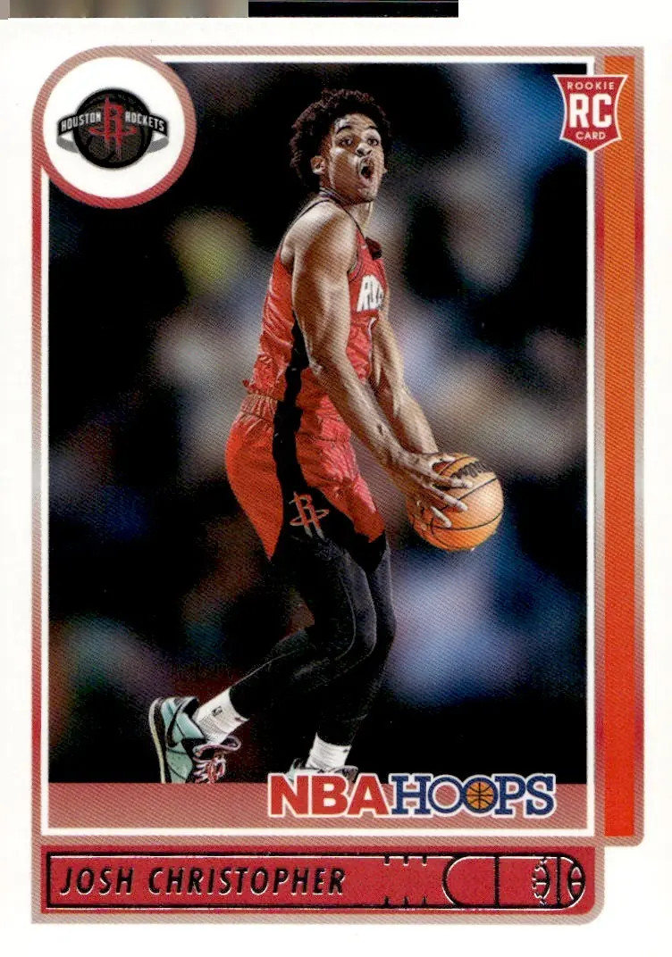 2021-22 NBA Hoops #214 Josh Christopher (front)