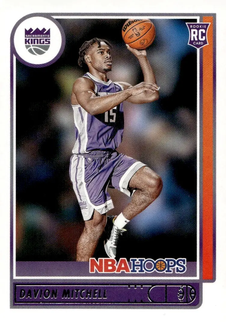 2021-22 NBA Hoops #228 Davion Mitchell (front)