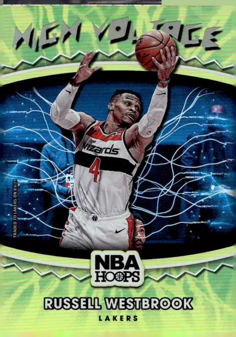 2021-22 NBA Hoops #12 Russell Westbrook – Holo