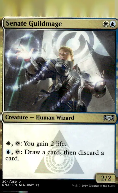 2019 Ravnica Allegiance (RNA) #204/259 Senate Guildmage