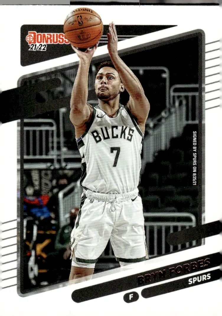 2021-22 Donruss #66 Bryn Forbes (front)