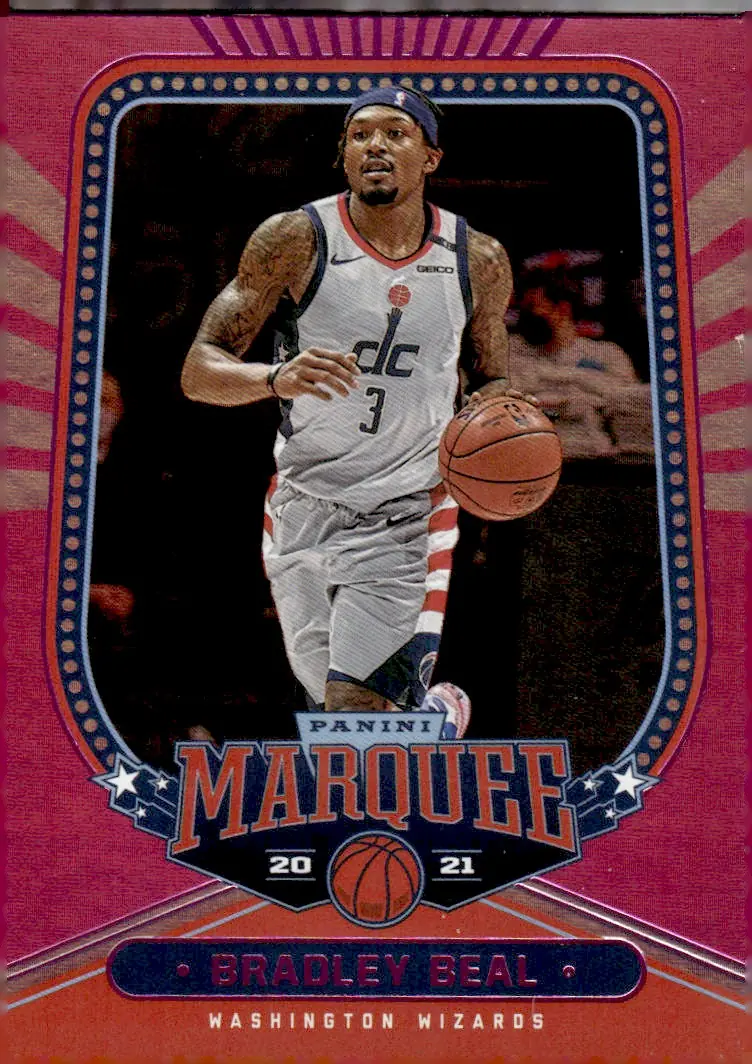 2020-21 Chronicles Basketball #247 Bradley Beal – Pink (front)