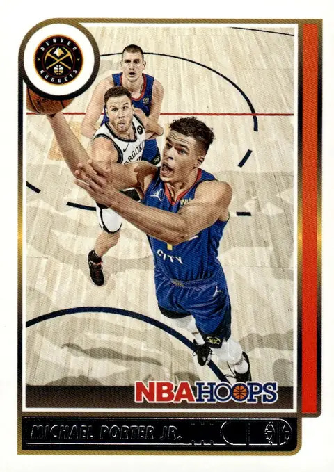 2021-22 NBA Hoops #21 Michael Porter Jr.
