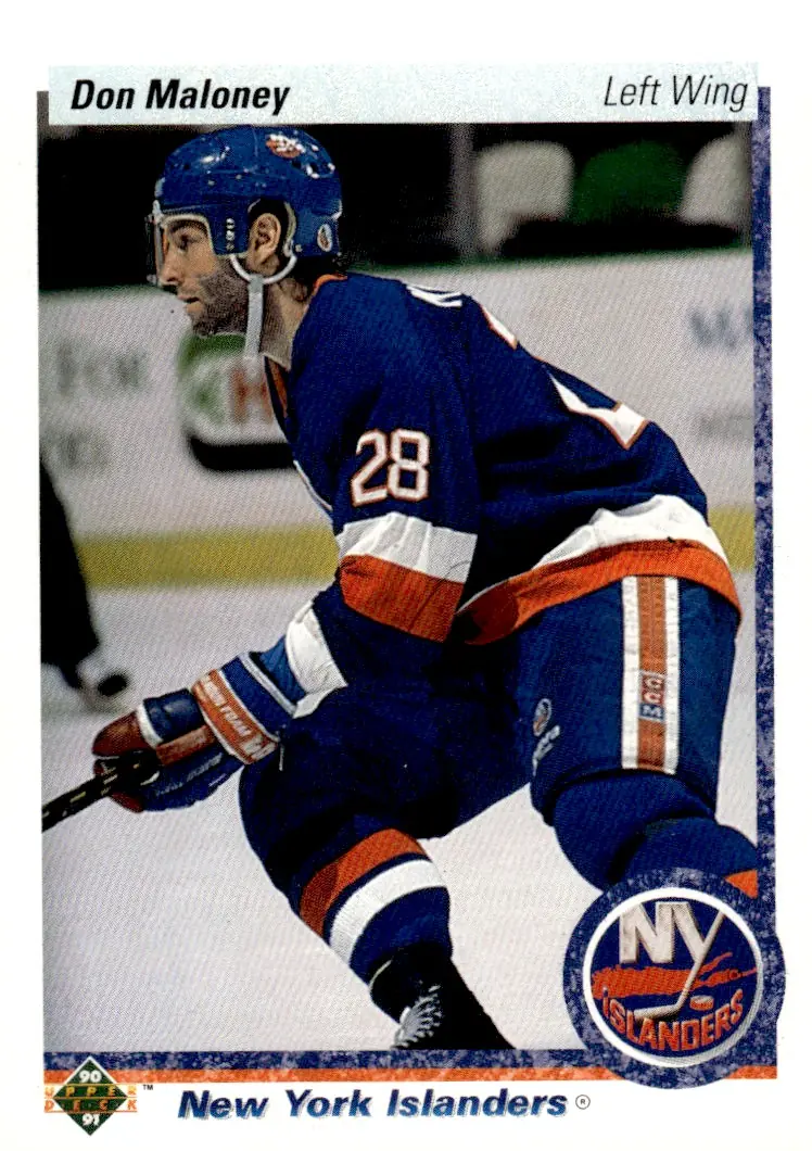 1990-91 Upper Deck #20 Don Maloney (front)