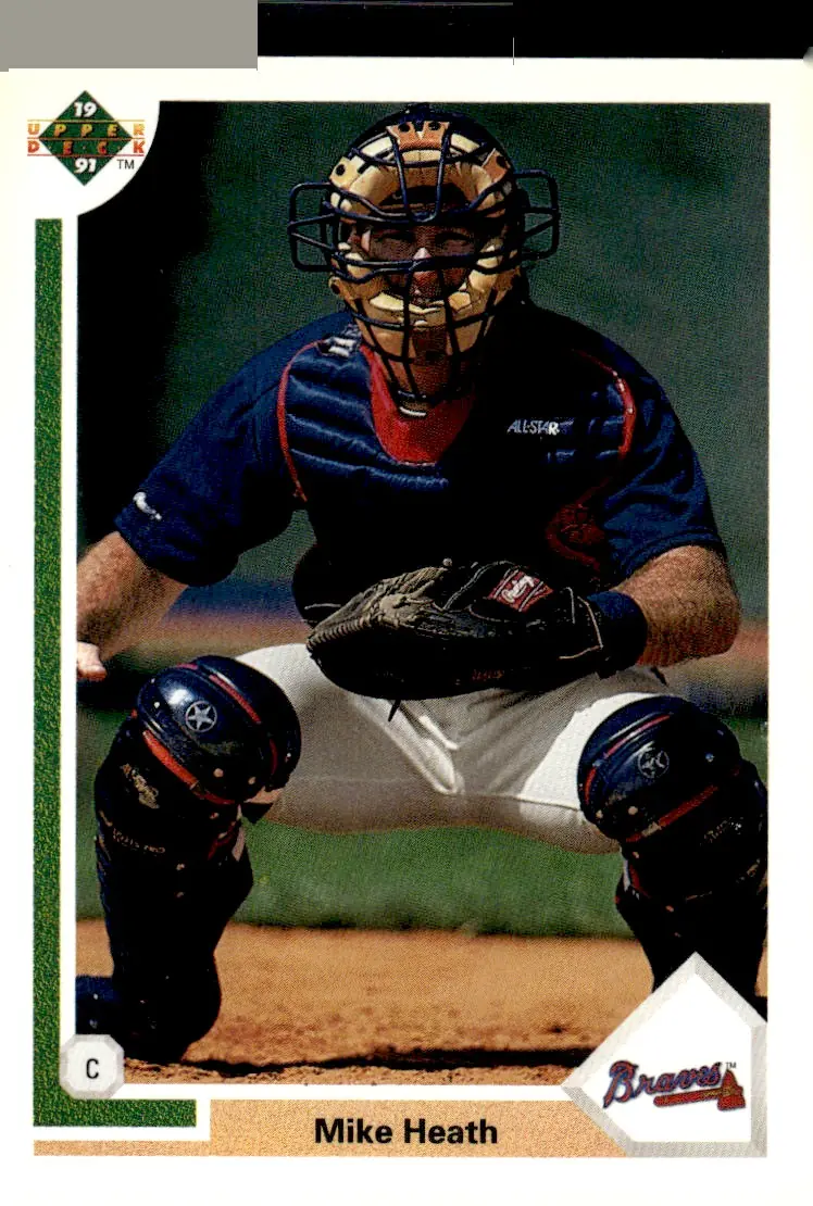 1991 Upper Deck #701 Mike Heath (front)