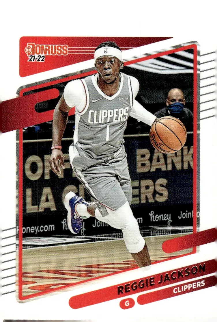 2021-22 Donruss #59 Reggie Jackson (front)