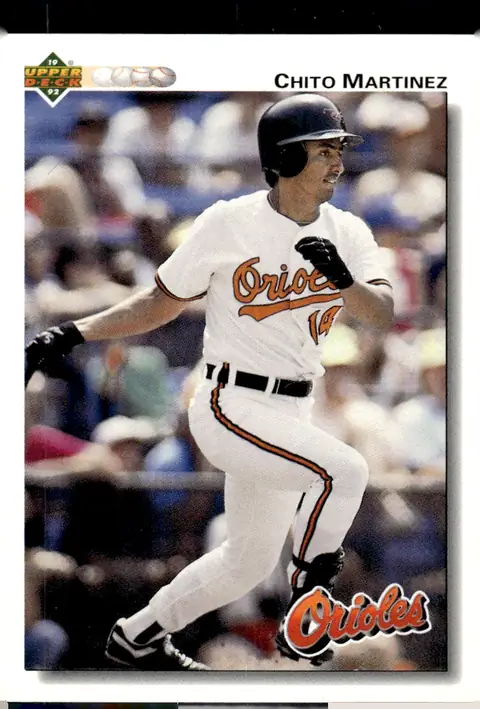 1992 Upper Deck #672 Chito Martinez