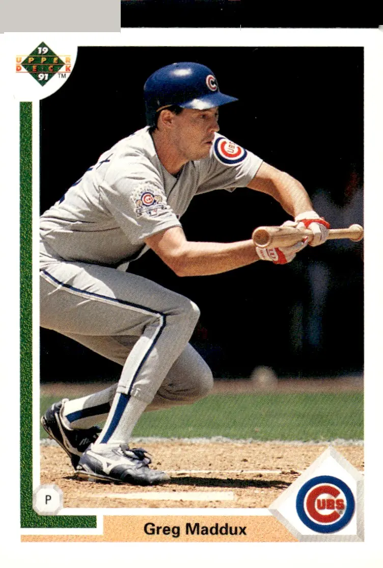 1991 Upper Deck #115 Greg Maddux (front)