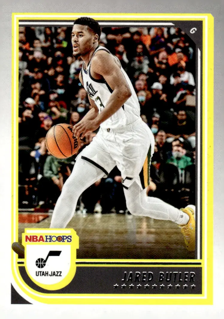 2022-23 NBA Hoops #222 Jared Butler (front)
