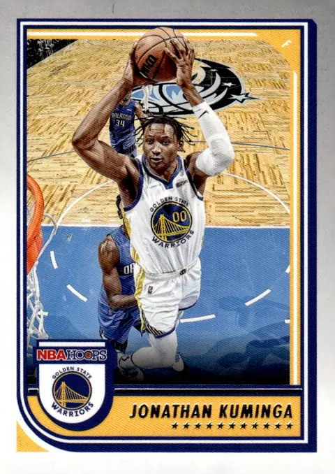 2022-23 NBA Hoops #229 Jonathan Kuminga