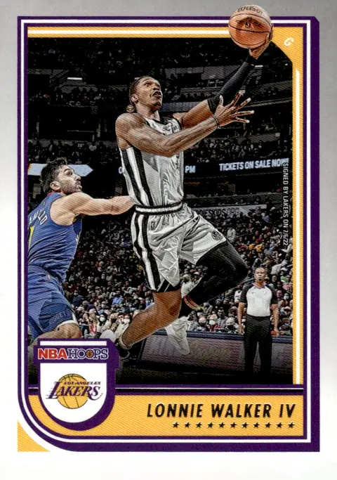 2022-23 NBA Hoops #153 Lonnie Walker IV
