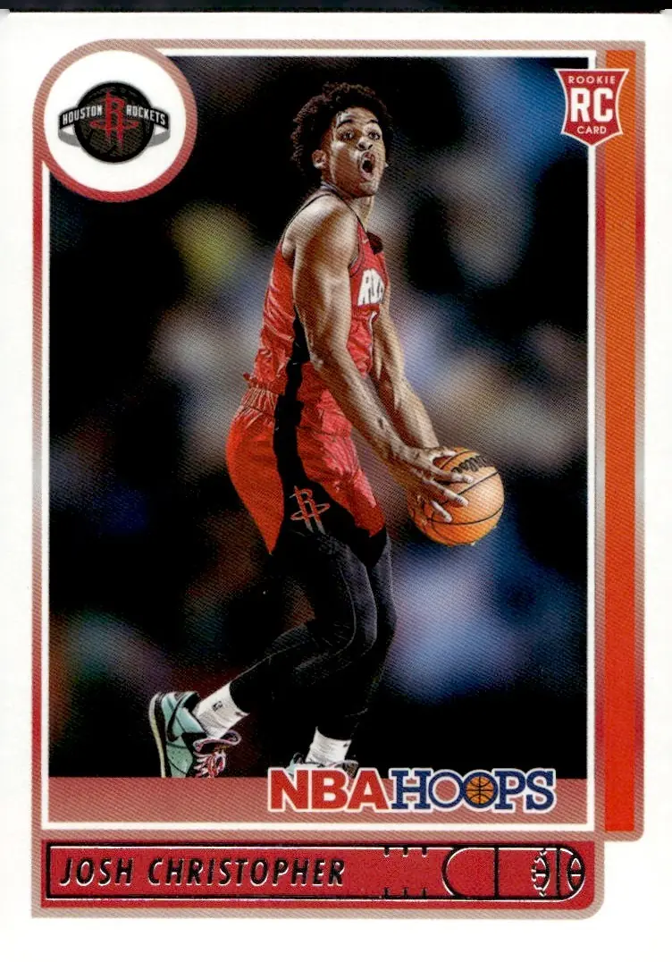 2021-22 NBA Hoops #214 Josh Christopher (front)