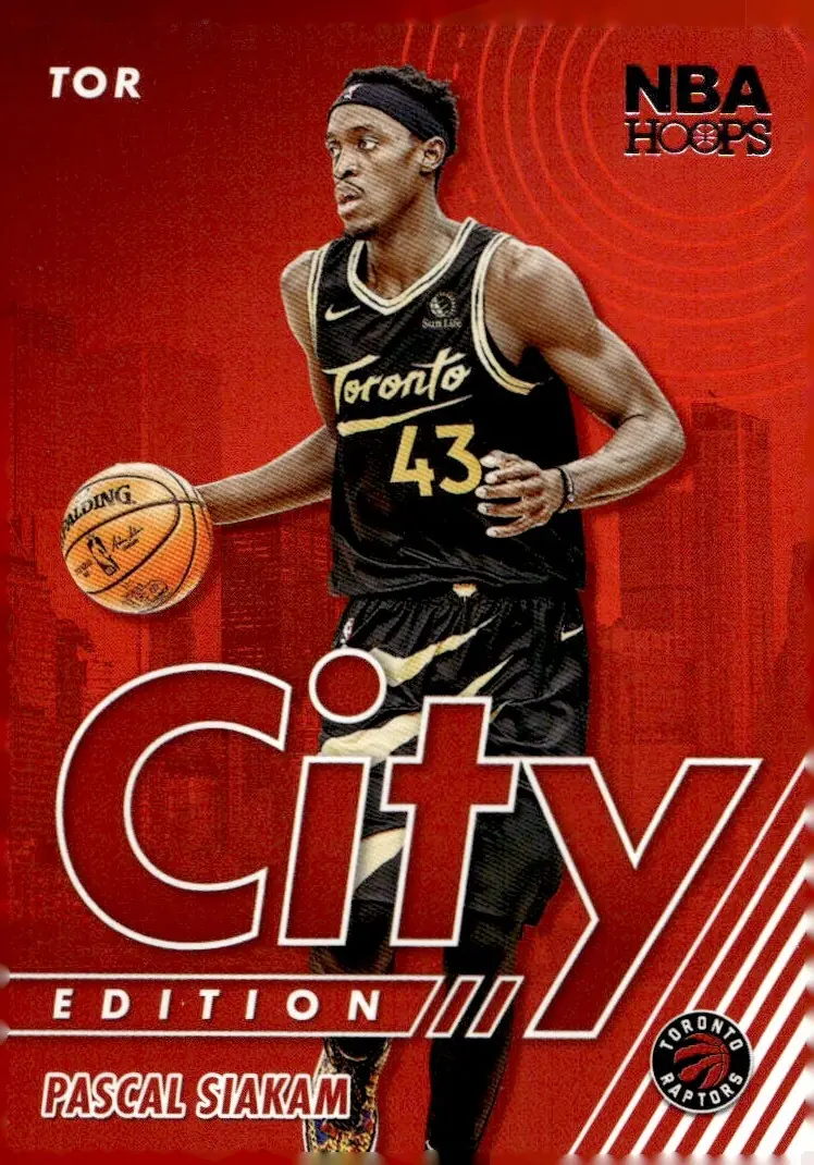 2021-22 NBA Hoops #20 Pascal Siakam (front)