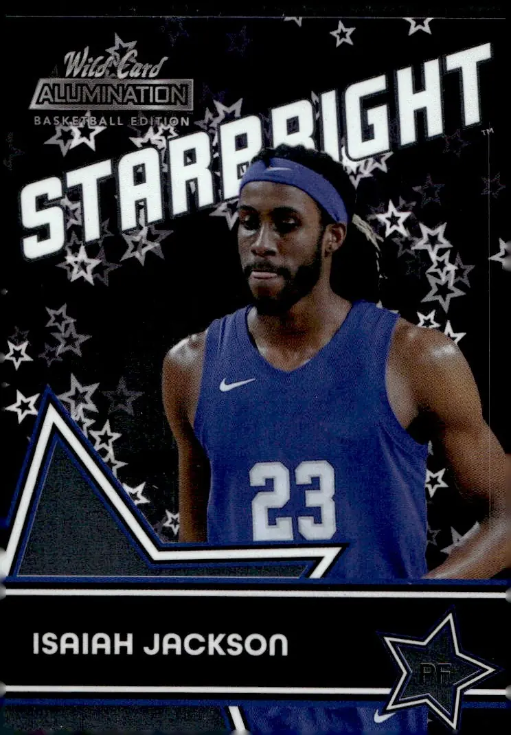 2021-22 Wild Card Alumination Basketball Edition #SB-7 Isaiah Jackson (front)