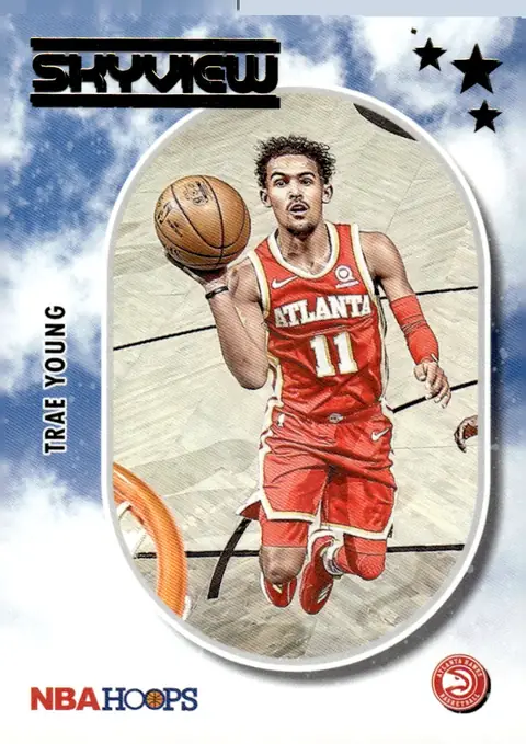 2021-22 NBA Hoops #16 Trae Young