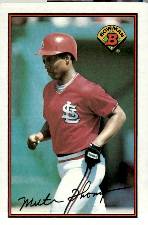 1989 Bowman #441 Milt Thompson