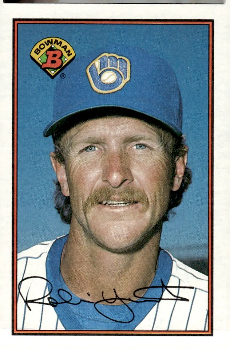 1989 Bowman #144 Robin Yount (front)