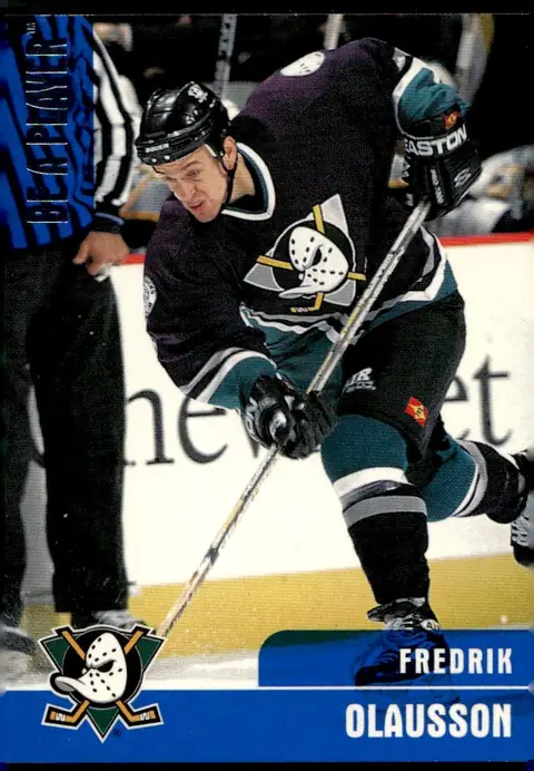 1999-00 Be A Player Memorabilia #165 Fredrik Olausson
