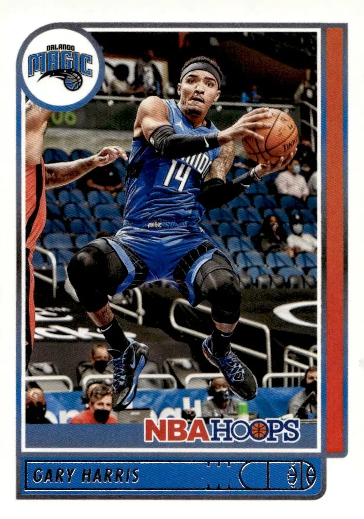 2021-22 NBA Hoops #52 Gary Harris (front)
