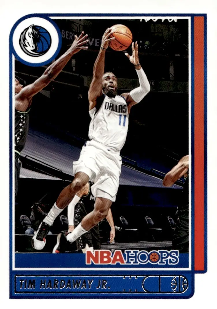 2021-22 NBA Hoops #102 Tim Hardaway Jr. (front)