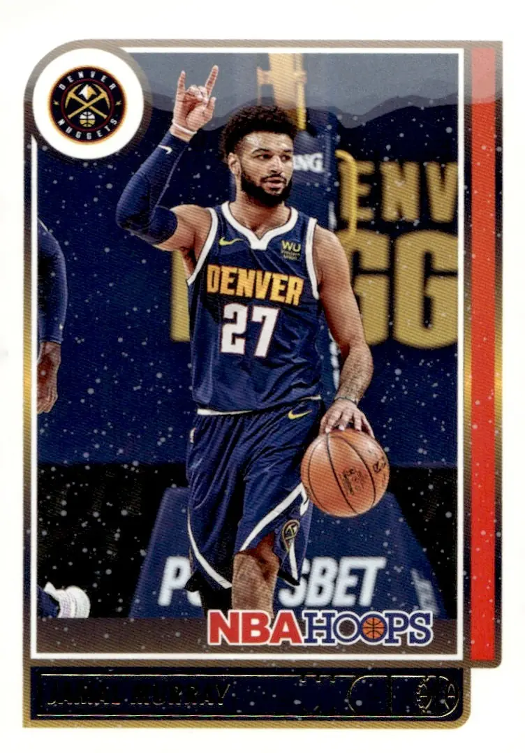 2021-22 NBA Hoops #1 Jamal Murray (front)