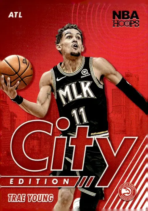 2021-22 NBA Hoops #25 Trae Young