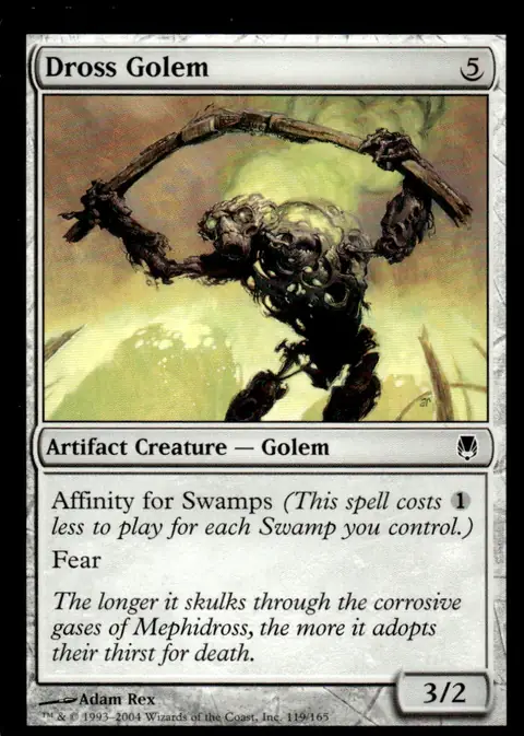 2004 Darksteel #119/165 Dross Golem