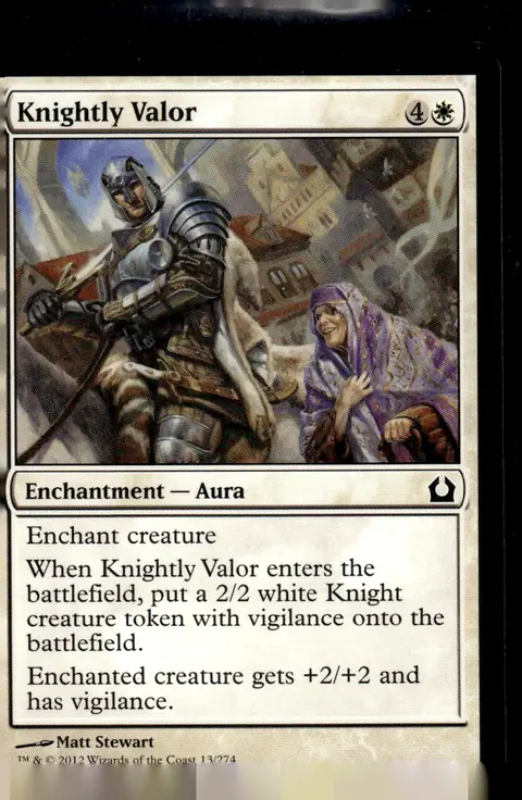 2012 Return to Ravnica #13/274 Knightly Valor