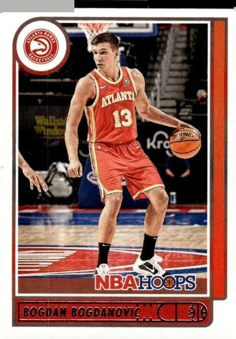 2021-22 NBA Hoops #168 Bogdan Bogdanovic