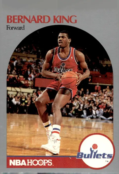 1990-91 NBA Hoops #300 Bernard King