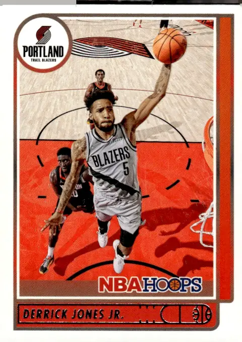 2021-22 NBA Hoops #131 Derrick Jones Jr.
