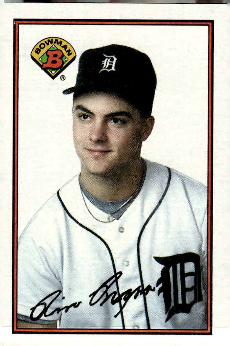 1989 Bowman #102 Rico Brogna (front)