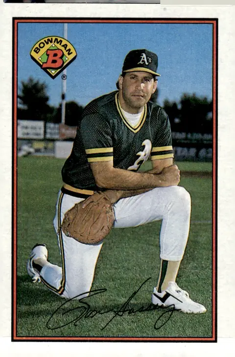 1989 Bowman #194 Ron Hassey