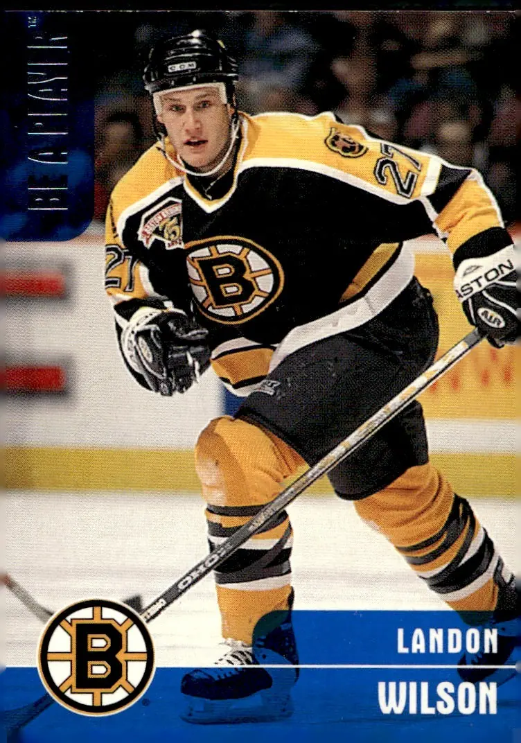 1999-00 Be A Player Memorabilia #143 Landon Wilson (front)