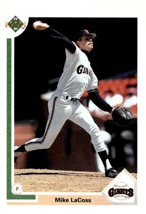 1991 Upper Deck #691 Mike LaCoss
