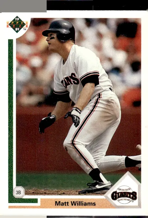 1991 Upper Deck #157 Matt Williams