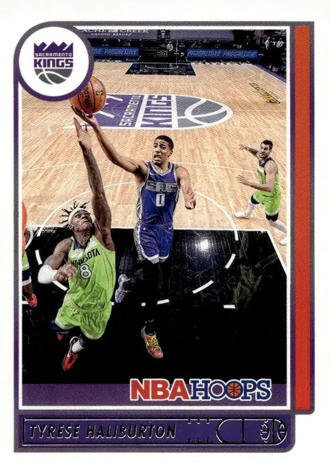 2021-22 NBA Hoops #108 Tyrese Haliburton
