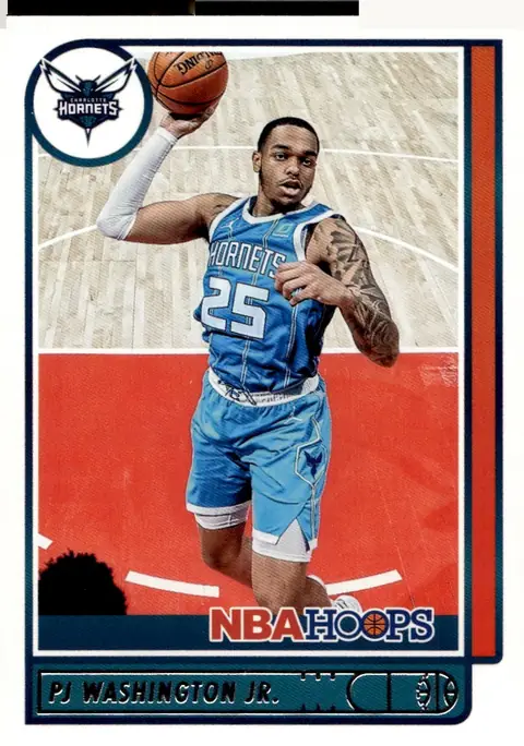 2021-22 NBA Hoops #170 PJ Washington Jr.