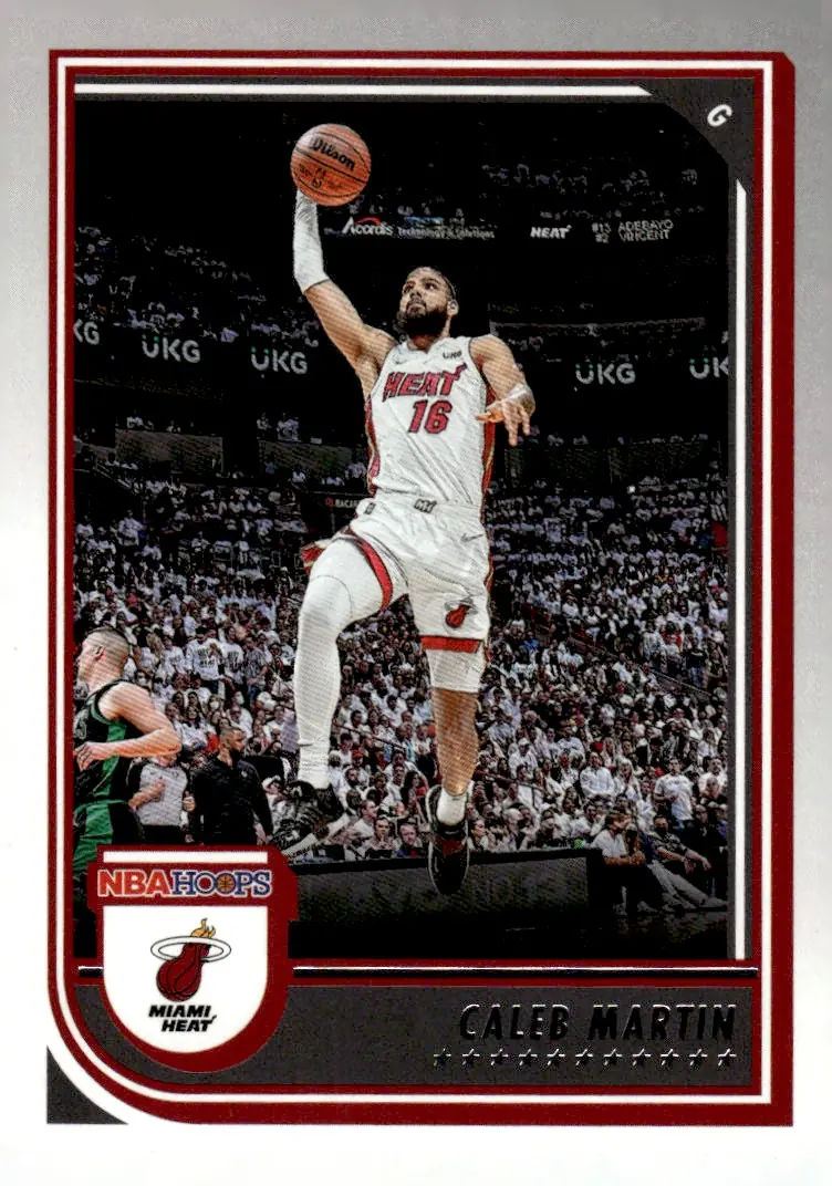 2022-23 NBA Hoops #104 Caleb Martin (front)