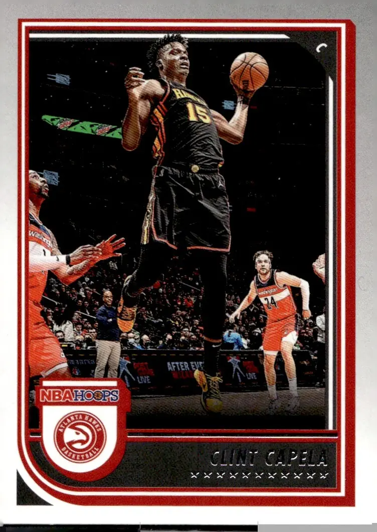 2022-23 NBA Hoops #85 Clint Capela (front)