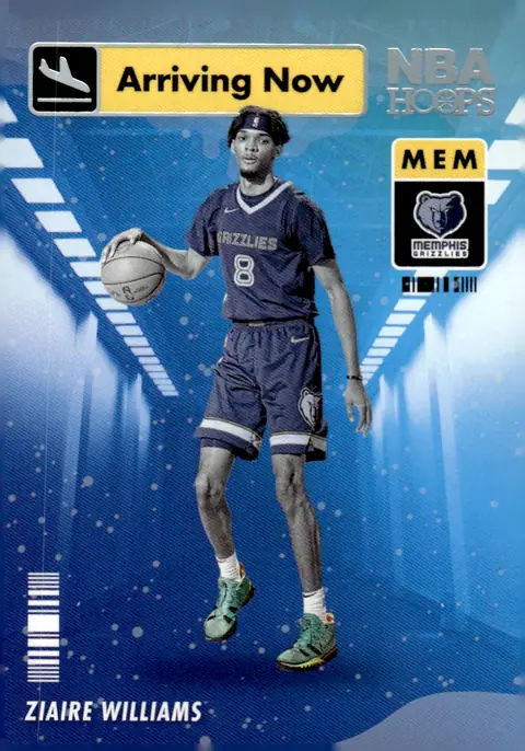 2021-22 NBA Hoops #18 Ziaire Williams