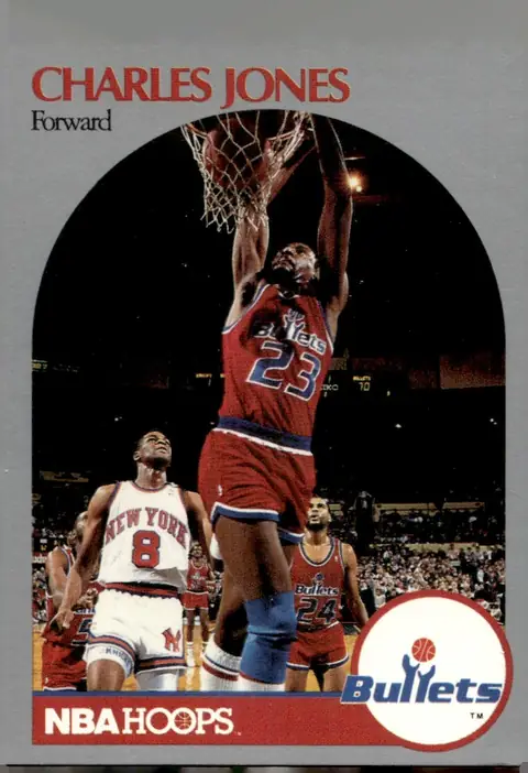 1990-91 NBA Hoops #299 Charles Jones