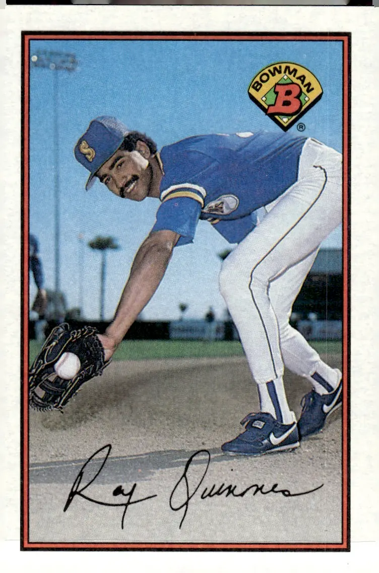 1989 Bowman #213 Rey Quinones (front)