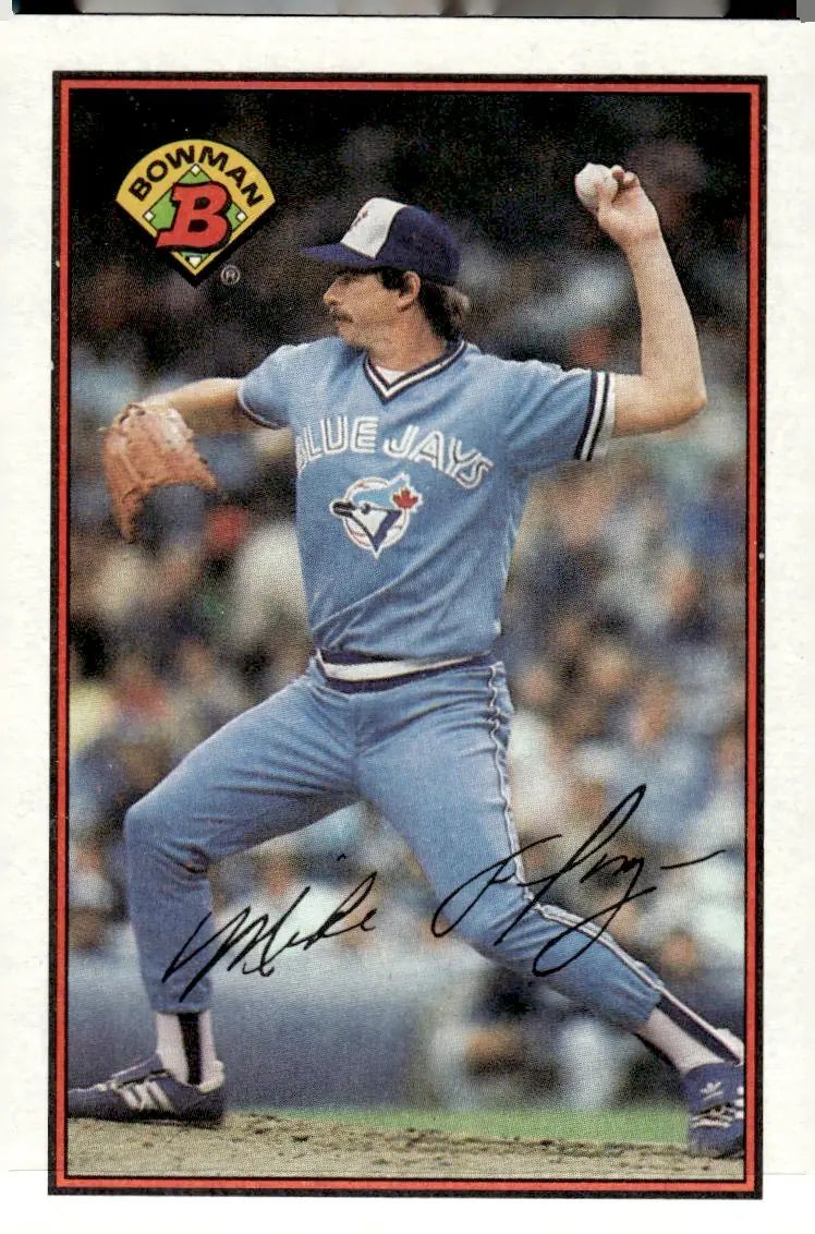 1989 Bowman #241 Mike Flanagan (front)