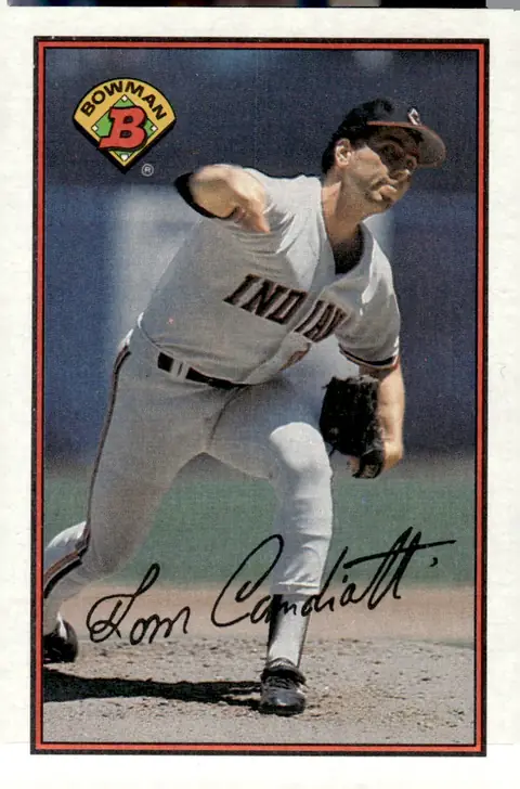 1989 Bowman #80 Tom Candiotti