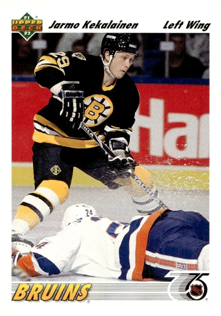 1991-92 Upper Deck #108 Jarmo Kekalainen (front)